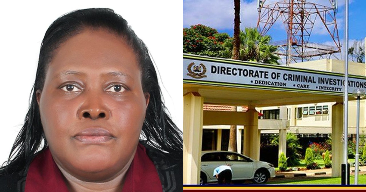 Anne Njeri reportedly went missing after showing up DCI headquarters for interrogations.